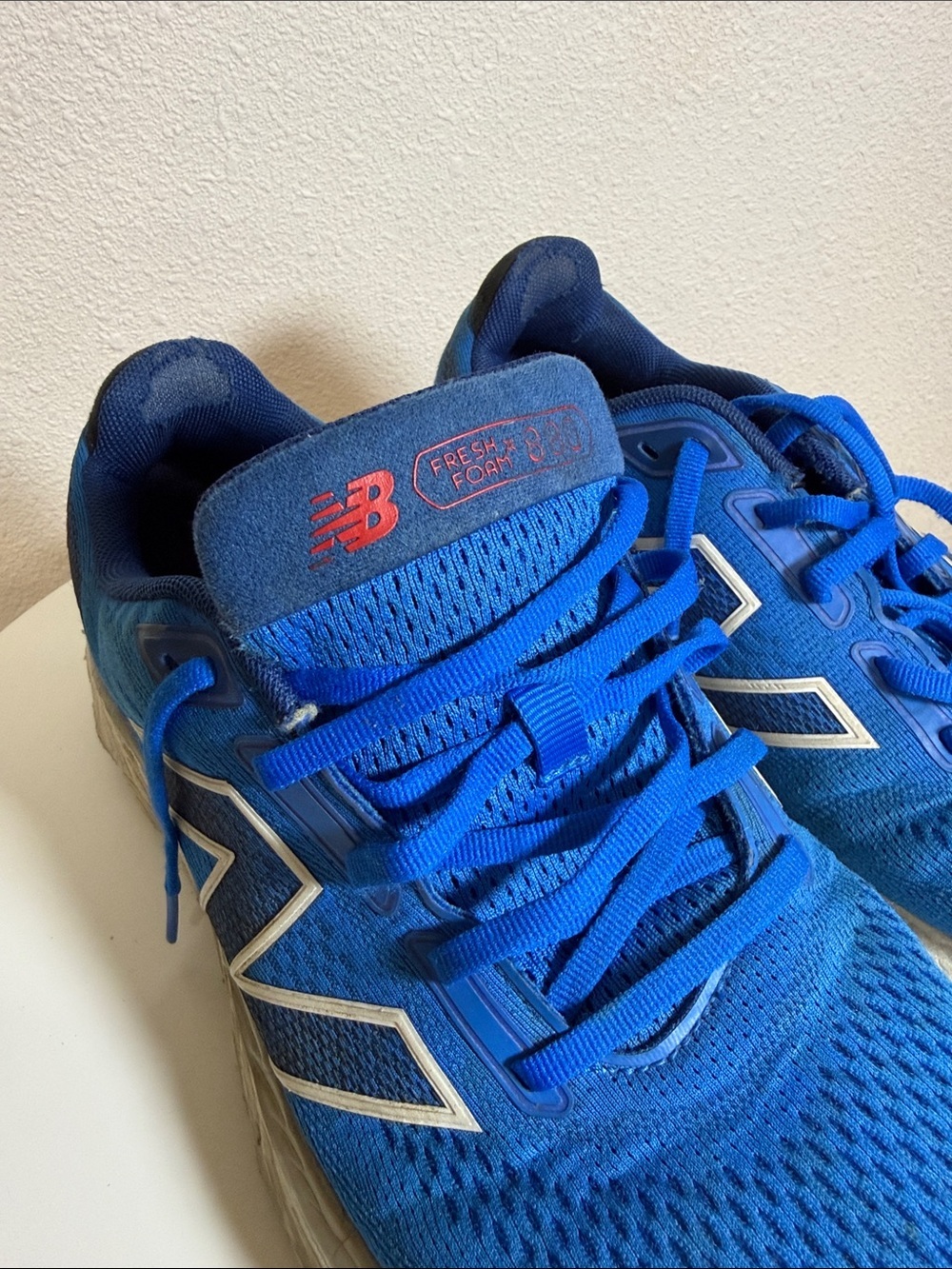 New Balance Bright Blue Men's Athletic Running Sneakers - Picture 2 of 11